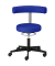 Bürodrehstuhl myVICTOR, mittelblau / schwarz, bis 140kg
