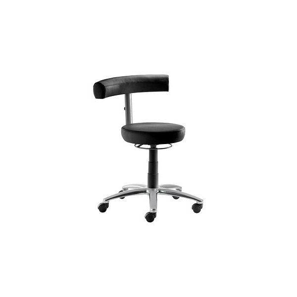 Mayer Bürodrehstuhl myQUIZZ, schwarz / silber, bis 120kg, ohne Kopfstütze 4032376074824 Mayer
