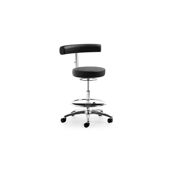 Mayer Bürodrehstuhl myQUIZZ, schwarz / silber, bis 120kg, ohne Kopfstütze 4032376074848 Mayer