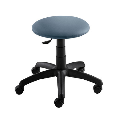 Hocker 1282 S 30 482 myKENNY, taubenblau, mit Rollen, höhenverstellbar, bis 100kg Hocker 1282 S 30 482 myKENNY, taubenblau, mit Rollen, höhenverstellbar, bis 100kg