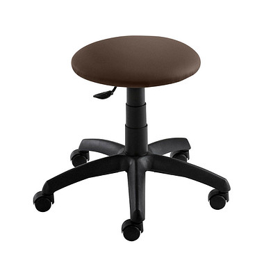 Hocker 1282 S 30 486 myKENNY, braun, mit Rollen, höhenverstellbar, bis 100kg Hocker 1282 S 30 486 myKENNY, braun, mit Rollen, höhenverstellbar, bis 100kg