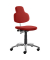 Bürodrehstuhl myMAX, rot / schwarz, bis 120kg