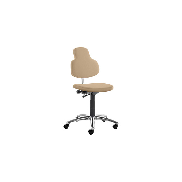 4032376075494 - Bürodrehstuhl myMAX beige   schwarz bis 120kg 4032376075494 Mayer