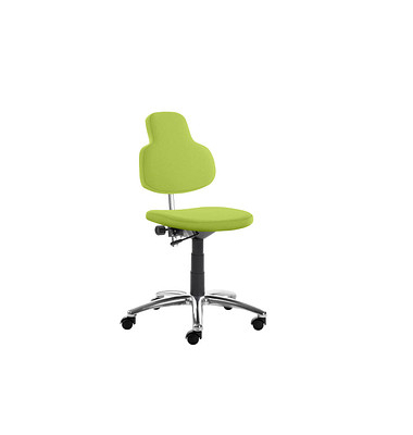 Bürodrehstuhl myMAX, apfelgrün / chrom/schwarz, bis 120kg