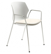 Mayer Stapelstuhl myPRIMO 2511 01 02 A 30 582 weiß Kunstleder