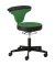 Bürodrehstuhl myTORRO SIT, dunkelgrün/schwarz / schwarz, bis 140kg