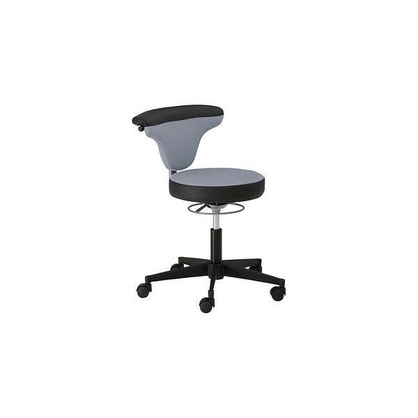 Mayer Bürodrehstuhl myTORRO SIT, hellgrau/schwarz / schwarz, bis 140kg, ohne Kopfstütze 4032376075661 Mayer
