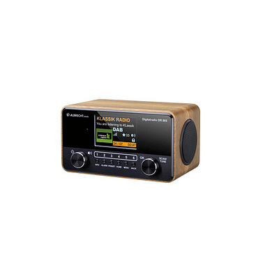 Albrecht DR 865 Radio braun, schwarz
