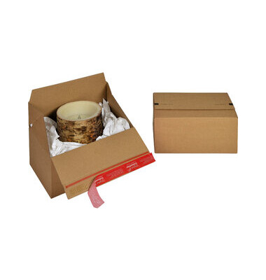 Faltkartons CP 154.302015 braun, bis DIN A5+, Karton