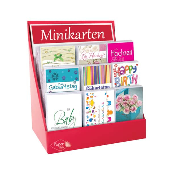 180 Stück PaperStyle Glückwunschkarte 97-0118 4038241531041 PAPER STYLE