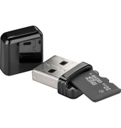 goobay microSD-Kartenleser schwarz