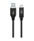 goobay USB 3.1 Gen 2 A/USB C Kabel 0,5 m schwarz