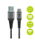 goobay USB 2.0 A/USB C Kabel 0,5 m schwarz, grau