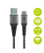 goobay USB 2.0 A/USB C Kabel 1,0 m schwarz, grau