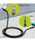 goobay USB 2.0 A/USB C Kabel 1,0 m schwarz, grau