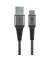 goobay USB 2.0 A/USB C Kabel 2,0 m schwarz, grau