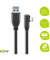 goobay USB C/USB 3.0 A Kabel 2,0 m schwarz