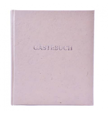Gästebuch Neutral 848C, Gästebuch, 21x24cm (BxH), 192 Seiten