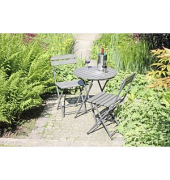 Garden Pleasure Sitzgruppe Lugo grau