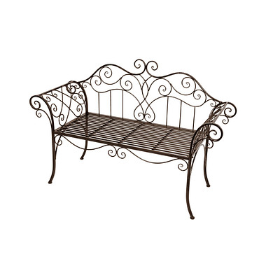 Garden Pleasure Gartenbank Selene 950387 braun Metall 143,0 cm Garden Pleasure Gartenbank Selene 950387 braun Metall 143,0 cm
