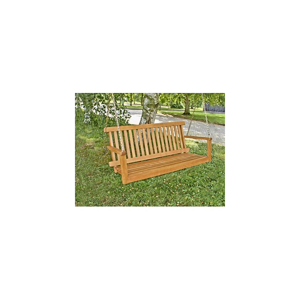 4041908083609 - Hängebank Holz Hängeschaukel Garten Bank Baumbank Hollywoodschaukel Schaukel