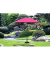 Garden Pleasure Sonnenschirm rund pink