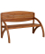 Garden Pleasure Gartenbank Hadia 985188 braun Holz 140,0 cm
