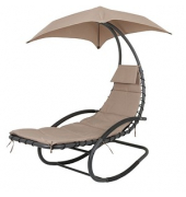 Garden Pleasure Sonnenliege Keros braun