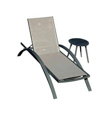 Garden Pleasure Sonnenliege Donna grau