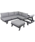 Garden Pleasure Loungegruppe Donna grau