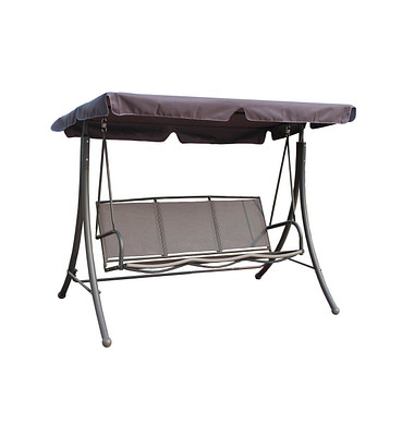 Garden Pleasure Hollywoodschaukel Anna anthrazit Garden Pleasure Hollywoodschaukel Anna anthrazit