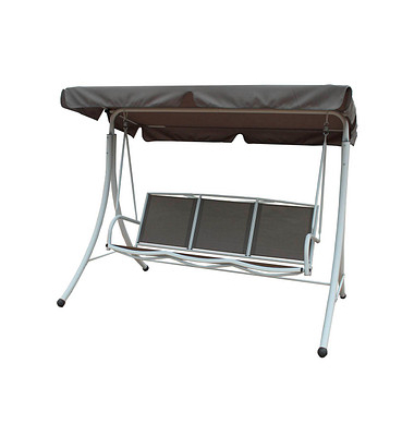 Garden Pleasure Hollywoodschaukel Anna grau Garden Pleasure Hollywoodschaukel Anna grau