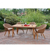 Garden Pleasure Sitzgruppe Carson braun