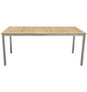 Garden Pleasure Gartentisch Denver braun rechteckig