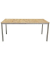 Garden Pleasure Gartentisch Denver braun rechteckig