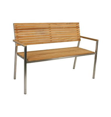Garden Pleasure Gartenbank Denver 304770 braun Holz 125,0 cm Garden Pleasure Gartenbank Denver 304770 braun Holz 125,0 cm