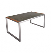 Garden Pleasure Gartentisch Averna grau rechteckig