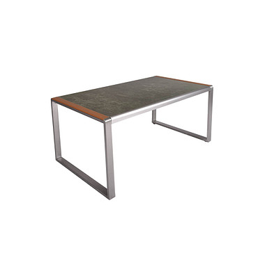 Garden Pleasure Gartentisch Averna grau rechteckig Garden Pleasure Gartentisch Averna grau rechteckig
