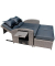 Garden Pleasure Loungesofa Nizza grau