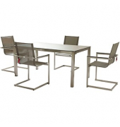Garden Pleasure Sitzgruppe Sienna grau