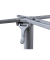 Bistrotisch PICOS 305416-2, 74cm (H), 70x70cm (BxT), rund, hellbraun / silber matt