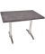 Bistrotisch BRENTA 305414-3, 74cm (H), 110x70cm (BxT), rechteckig, dunkelgrau / silber