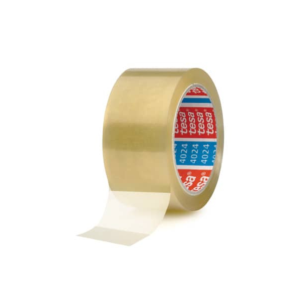 4042448029201 - tesa Packbänder tesa PP-Packband 4024 PV 4 tt 50 mm  x 66 m transparent