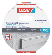 77743-00000-00 Montageband 10kg/m² weiß 19mm x5m