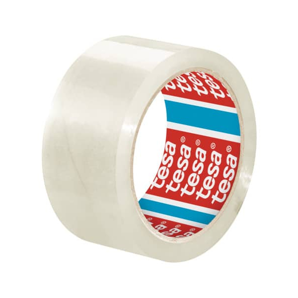 FP - tesa solid & strong 58640-00000-00 Packband tesapack® Transparent (l x b) 66 m x 50 mm 1 St