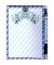 Notizblock 99248, Bayern, A6, blau, 50 Blatt