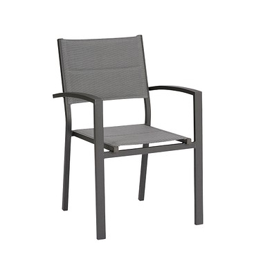 BEST Gartenstuhl Varese anthrazit