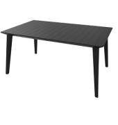 BEST Gartentisch Bari grau rechteckig