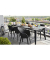 BEST Gartentisch Bari grau rechteckig