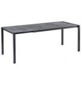 BEST Gartentisch Palazzo anthrazit rechteckig